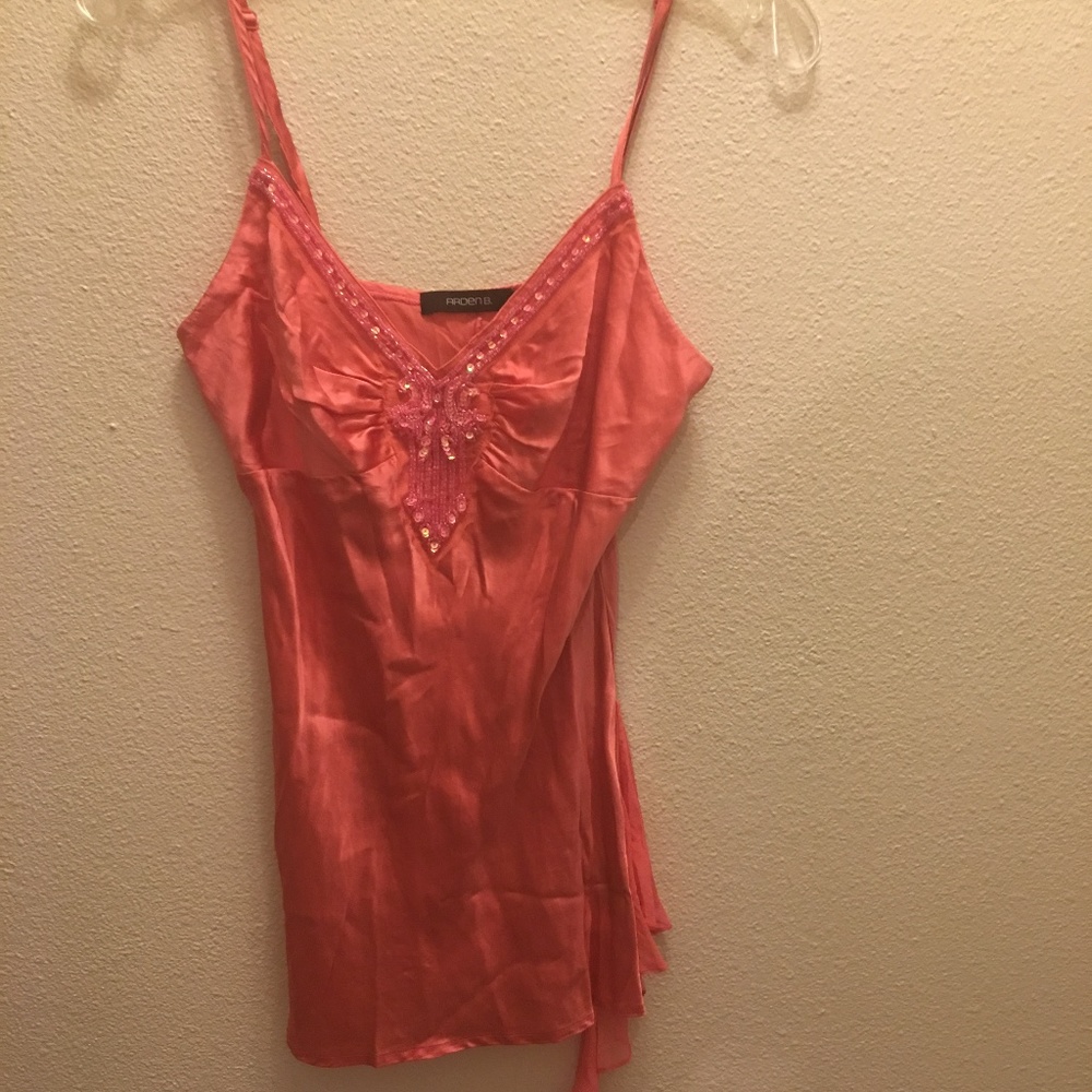 Arden B Silk Camisole - Sz Small  (C-11)